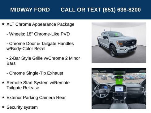 Certified 2023 Ford F150 XLT w/ Equipment Group 302A High AWD/4WD image 36