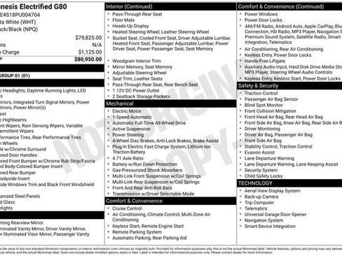 Used 2023 Genesis G80 image 15