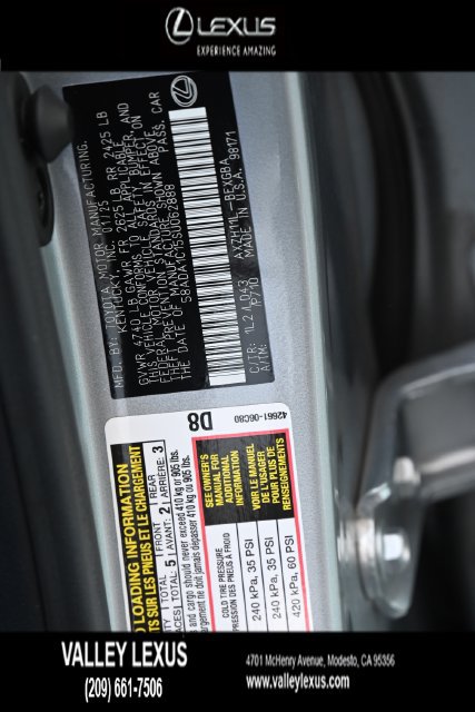 Certified 2025 Lexus ES 300h w/ Premium Package FWD image 23