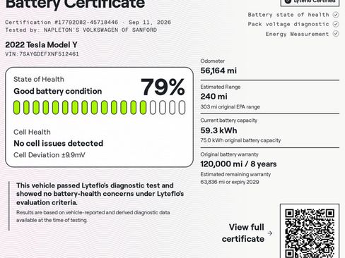 Used 2022 Tesla Model Y Performance AWD/4WD image 28