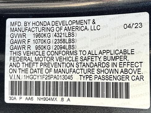 Used 2023 Honda Accord LX image 36