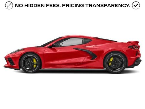 Used 2021 Chevrolet Corvette Stingray Premium Cpe w/ Z51 Performance Package RWD image 2