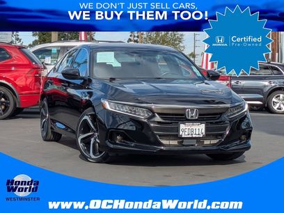 Certified 2022 Honda Accord Sport