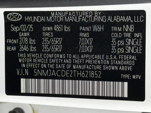 Certified 2026 Hyundai Tucson SE AWD/4WD image 39
