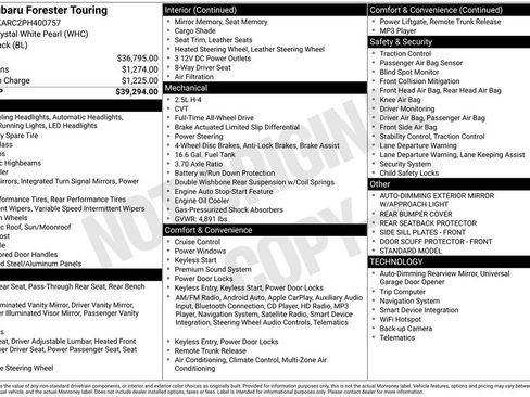 Used 2023 Subaru Forester Touring image 11