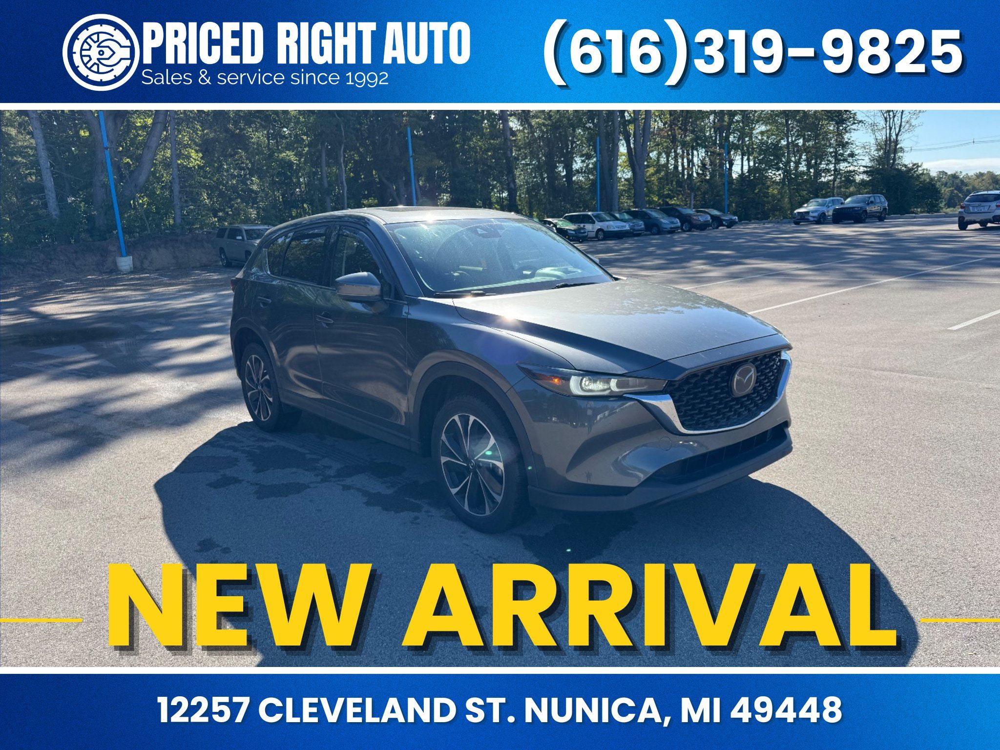 Used 2022 MAZDA CX-5 AWD 2.5 S w/ Premium Plus Pkg image 1