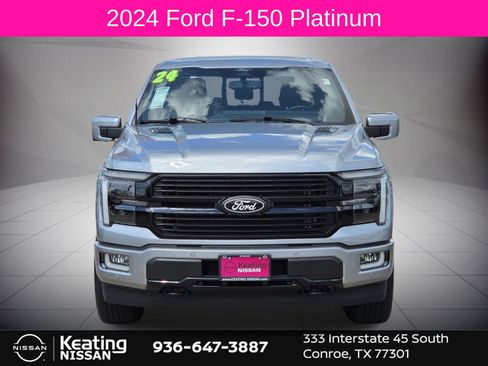Used 2024 Ford F150 Platinum w/ Equipment Group 702A High AWD/4WD image 2