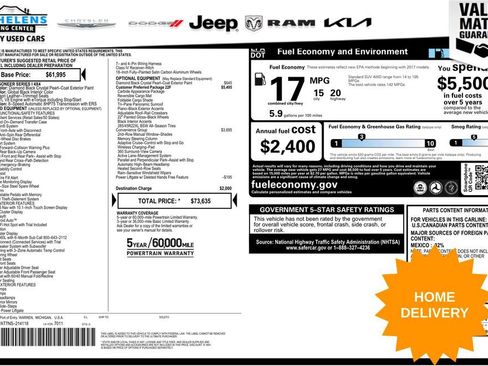Used 2022 Jeep Wagoneer Series I AWD/4WD image 1