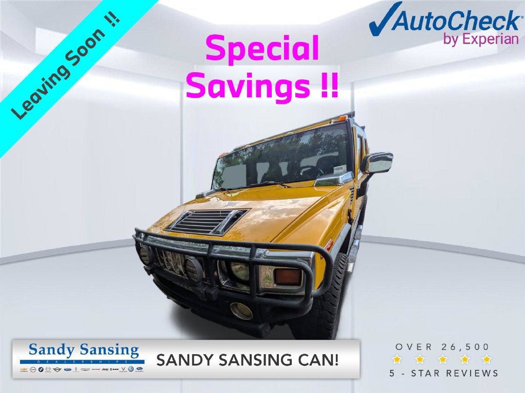 Used 2004 HUMMER H2 w/ Preferred Equipment Group AWD/4WD image 1