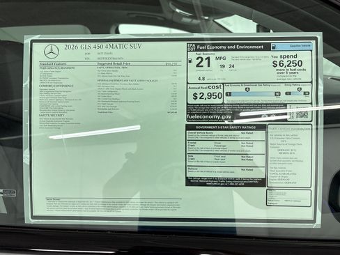 New 2026 Mercedes-Benz GLS 450 4MATIC image 31