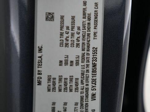 Used 2022 Tesla Model 3 Long Range image 26