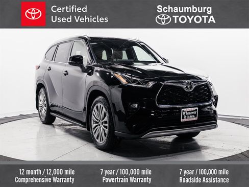 Certified 2022 Toyota Highlander Platinum image 1