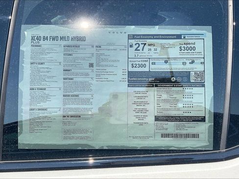 New 2026 Volvo XC40 B4 Plus w/ Protection Package Premier image 25