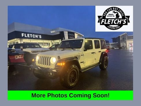 Used 2021 Jeep Wrangler Unlimited Sport image 1
