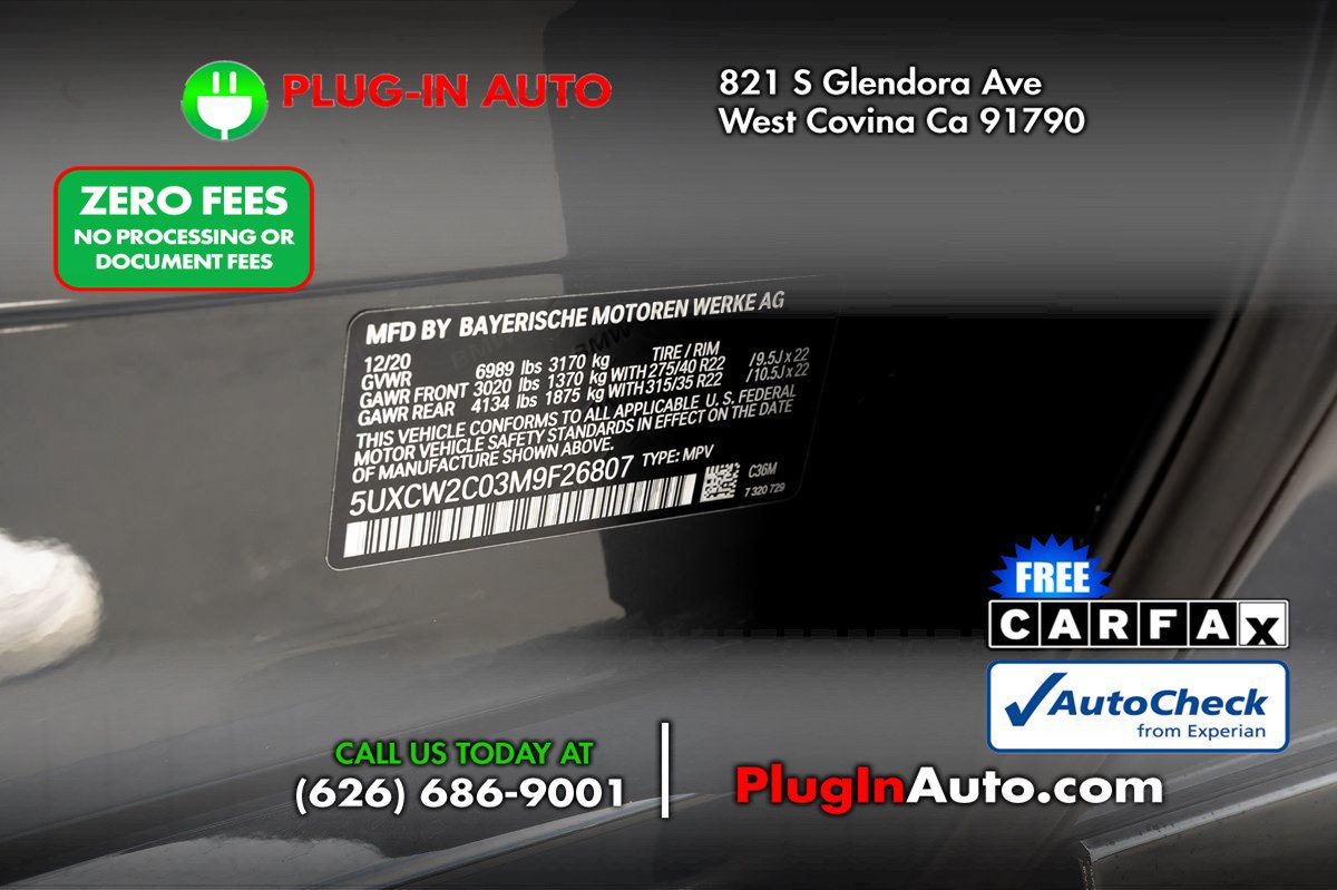 Used 2021 BMW X7 xDrive40i w/ M Sport Package AWD/4WD image 11