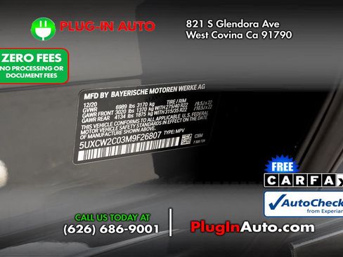 Used 2021 BMW X7 xDrive40i w/ M Sport Package AWD/4WD image 11