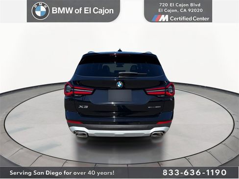 Certified 2022 BMW X3 sDrive30i w/ Convenience Package w/ZPA image 6