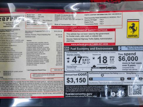 Certified 2024 Ferrari 296 GTB image 27