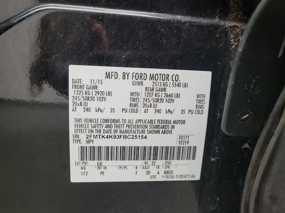 Used 2015 Ford Edge Titanium w/ Equipment Group 301A AWD/4WD image 33