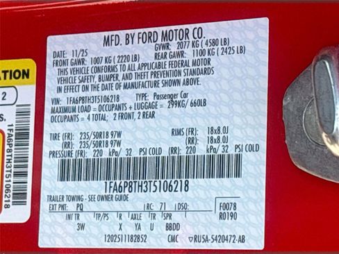 Used 2026 Ford Mustang Premium RWD image 31