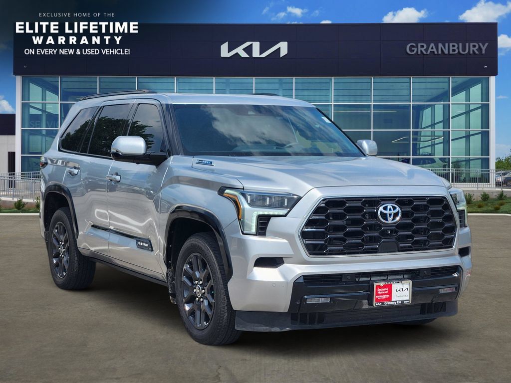 Used 2023 Toyota Sequoia Platinum AWD/4WD image 3
