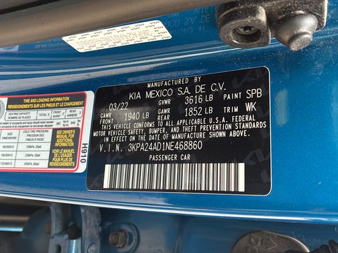 Used 2022 Kia Rio S FWD image 36