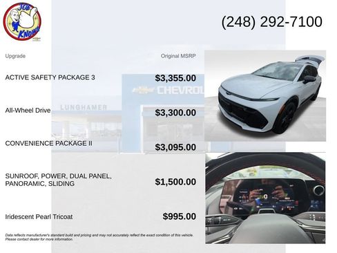 Used 2025 Chevrolet Equinox EV RS w/ Active Safety Package 3 image 5