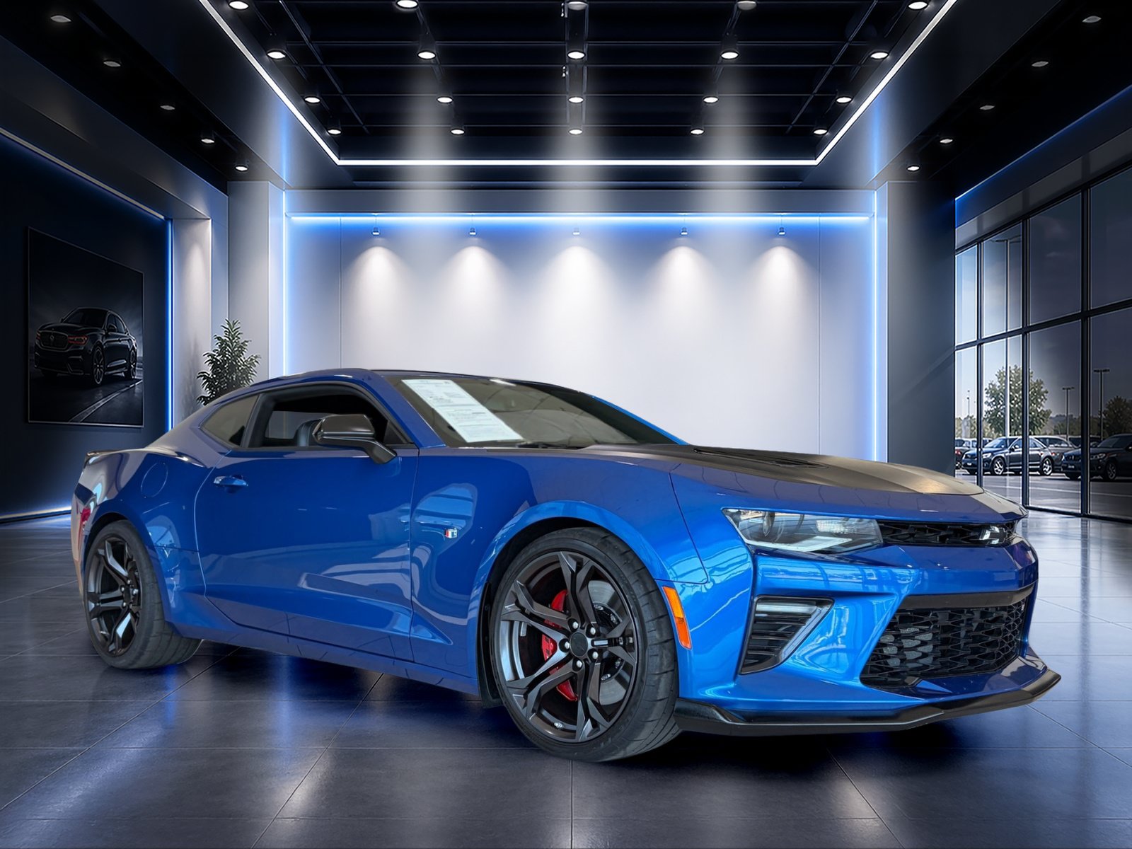 Used 2018 Chevrolet Camaro SS RWD image 2