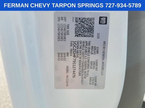 New 2025 Chevrolet Express 3500 Extended w/ Driver Convenience Package image 20