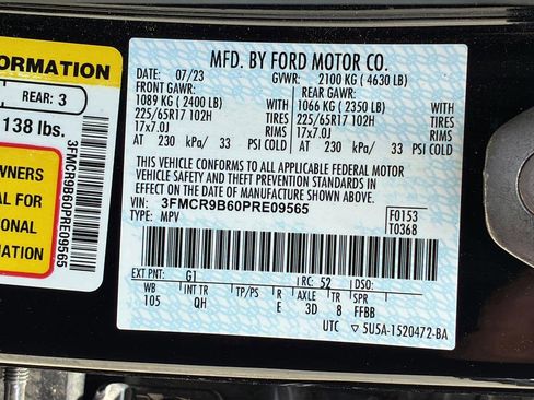 Used 2023 Ford Bronco Sport Big Bend w/ Convenience Package AWD/4WD image 25