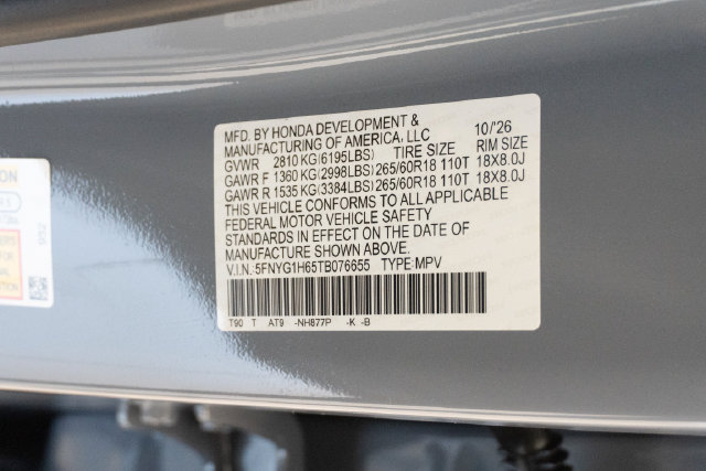 New 2026 Honda Pilot TrailSport image 19