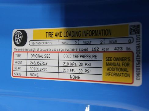 Used 2023 Chevrolet Corvette Stingray Preferred Conv w/ Battery Protection Package image 42