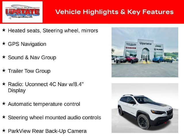 Used 2022 Jeep Cherokee Trailhawk w/ Sound & Nav Group AWD/4WD image 9