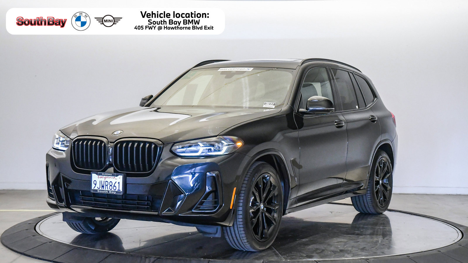 Certified 2024 BMW X3 sDrive30i w/ M Sport Package RWD image 1