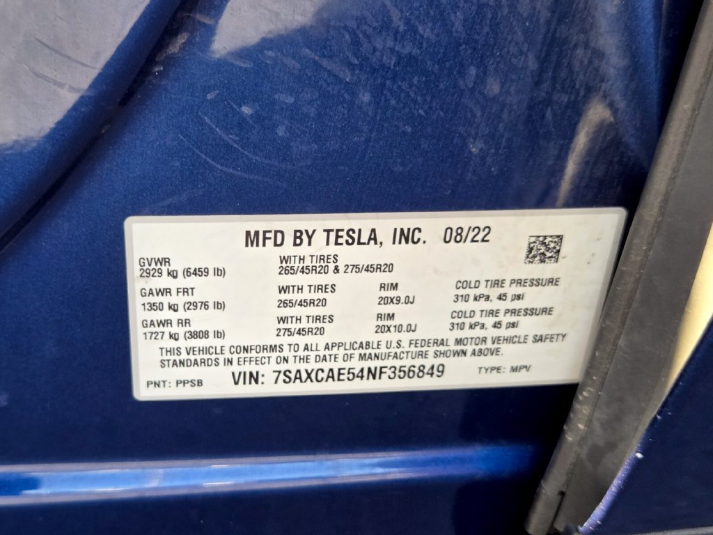 Used 2022 Tesla Model X AWD/4WD image 21