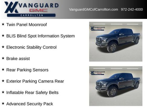 Used 2017 Ford F150 Raptor w/ Equipment Group 802A Luxury image 14