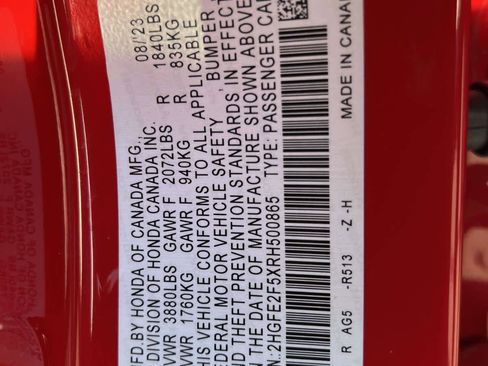 Used 2024 Honda Civic Sport image 15