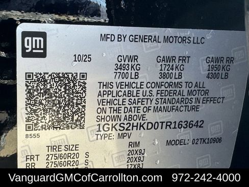 New 2026 GMC Yukon XL AT4 w/ AT4 Premium Package image 25