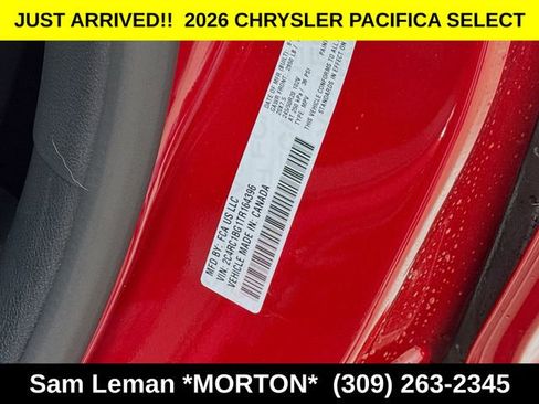 New 2026 Chrysler Pacifica Select image 34