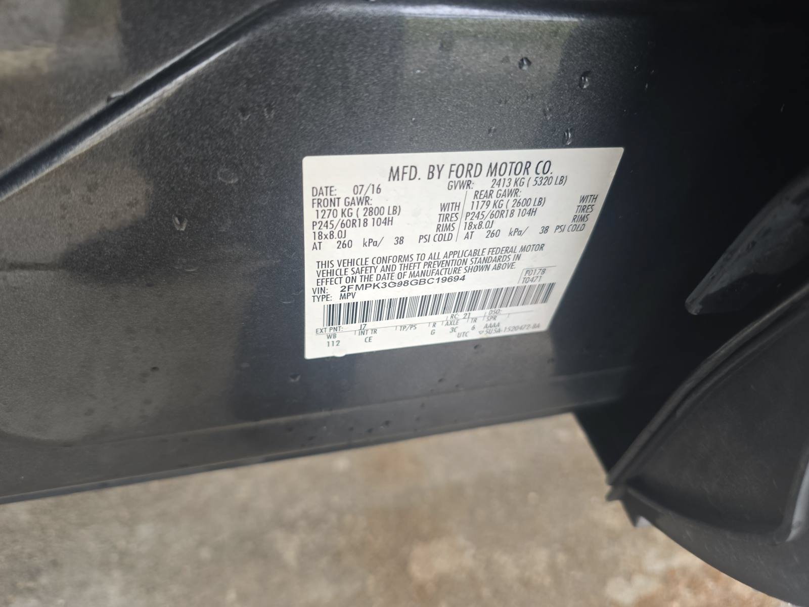 Used 2016 Ford Edge SE FWD image 36