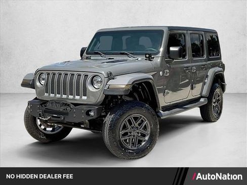 Used 2019 Jeep Wrangler Unlimited Sahara AWD/4WD image 1