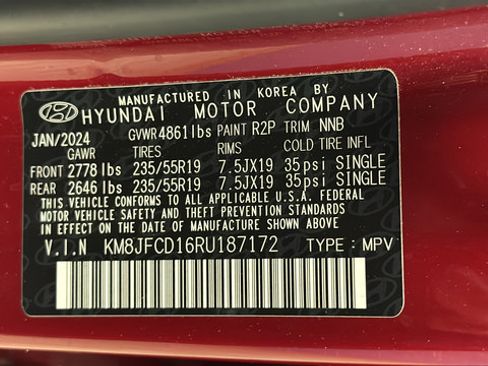 Used 2024 Hyundai Tucson N Line AWD/4WD image 31