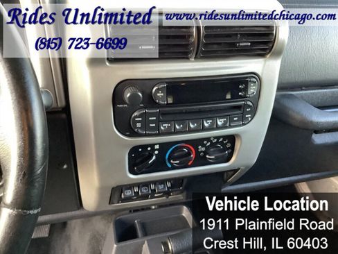 Used 2005 Jeep Wrangler Unlimited AWD/4WD image 16