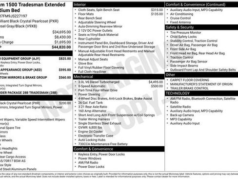 Used 2018 RAM 1500 Tradesman w/ Popular Equipment Group AWD/4WD image 5