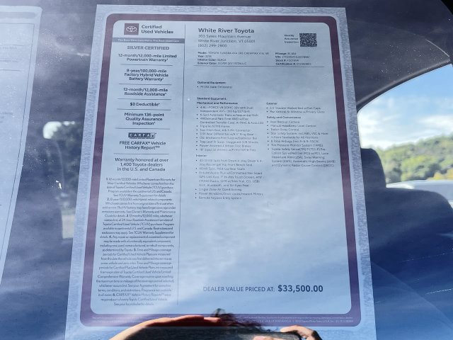 Certified 2018 Toyota Tundra SR5 AWD/4WD image 27