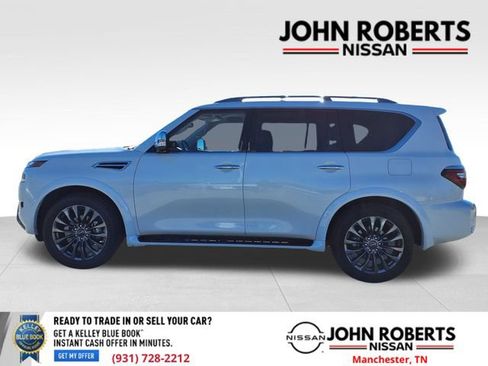 Used 2024 Nissan Armada Platinum w/ Captain's Chairs Package image 3