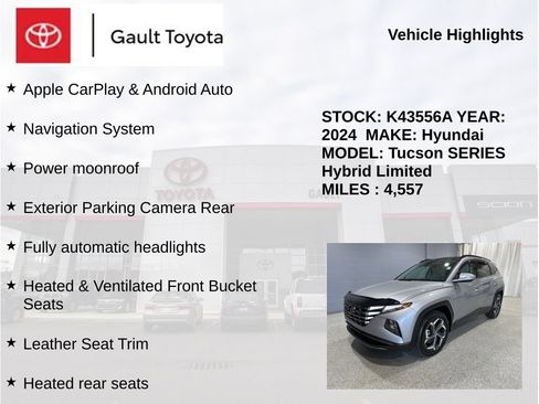 Used 2024 Hyundai Tucson Limited AWD/4WD image 5