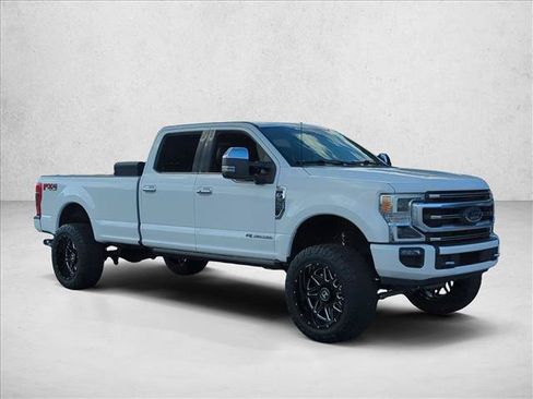 Used 2022 Ford F350 Platinum w/ FX4 Off-Road Package AWD/4WD image 3