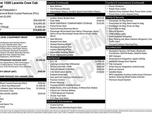 Used 2022 RAM 1500 Laramie AWD/4WD image 14