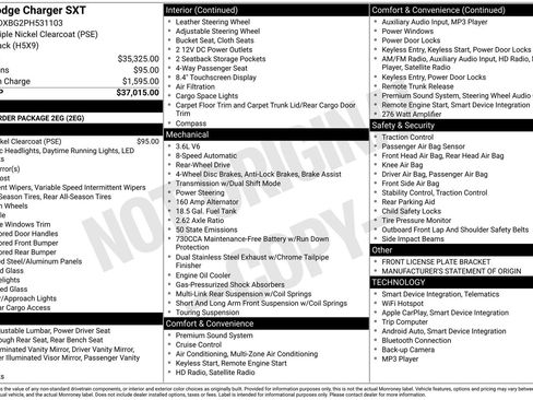Used 2023 Dodge Charger SXT image 2